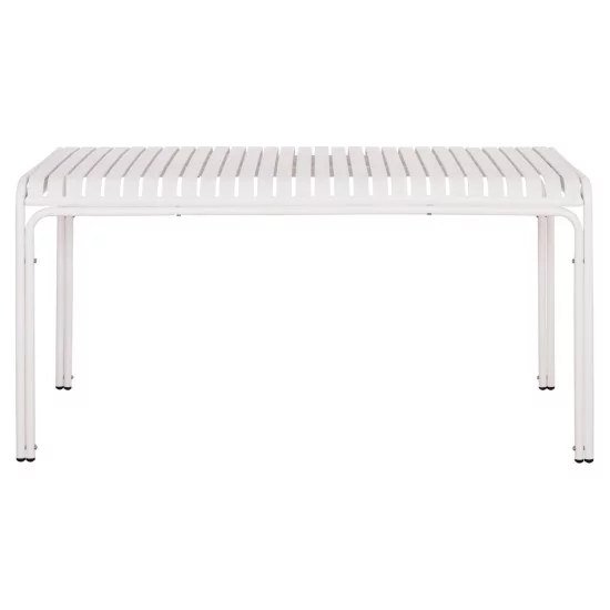 ΤΡΑΠΕΖΙ ΑΛΟΥΜΙΝΙΟΥ RACHEL HM6339.02 ΛΕΥΚΟ 150x80x75Υεκ.