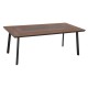 ΤΡΑΠΕΖΙ ΑΛΟΥΜΙΝΙΟΥ TABER ΜΕ POLYWOOD 200X100 ΓΚΡΙ HM5131.12