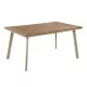 ΤΡΑΠΕΖΙ ΑΛΟΥΜΙΝΙΟΥ ΜΕ POLYWOOD TABER HM5132.04 ΚΑΠΟΥΤΣΙΝΟ 160x92x72Υεκ