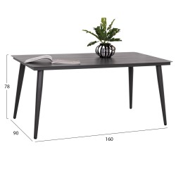 ΤΡΑΠΕΖΙ ΑΛΟΥΜΙΝΙΟΥ ΟΡΘΟΓΩΝΙΟ HIGER HM6291.01 ΓΚΡΙ 160x90x78Υεκ. ΤΡΑΠΕΖΙ ΑΛΟΥΜΙΝΙΟΥ ΟΡΘΟΓΩΝΙΟ HIGER HM6291.01 ΓΚΡΙ 160x90x78Υεκ.
