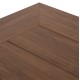 ΤΡΑΠΕΖΙ ΑΛΟΥΜΙΝΙΟΥ ΤΕΤΡΑΓΩΝΟ TABER HM5563.04 ΚΑΠΟΥΤΣΙΝΟ-ΕΠΙΦΑΝΕΙΑ POLYWOOD 80x80x73Υ