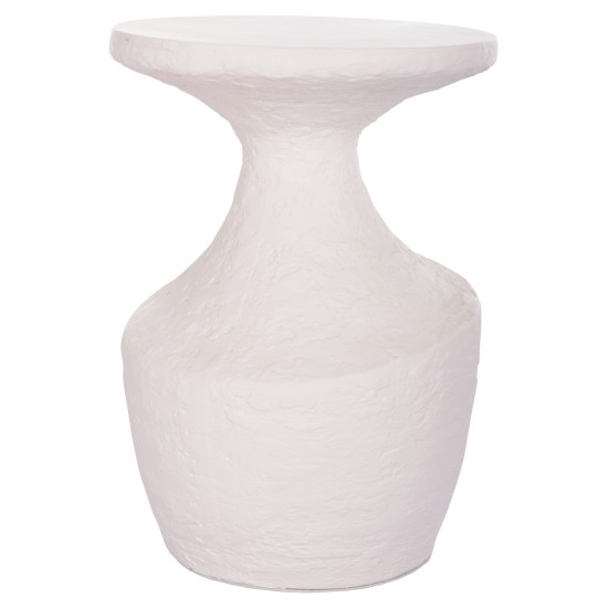 ΤΡΑΠΕΖΙ ΒΟΗΘΗΤΙΚΟ REBON HM18156.02L FIBER CEMENT ΣΕ ΛΕΥΚΟ--Φ40x56.5Υεκ.