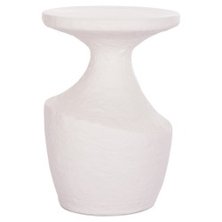 ΤΡΑΠΕΖΙ ΒΟΗΘΗΤΙΚΟ REBON HM18156.02L FIBER CEMENT ΣΕ ΛΕΥΚΟ--Φ40x56.5Υεκ.