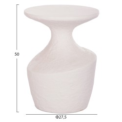 ΤΡΑΠΕΖΙ ΒΟΗΘΗΤΙΚΟ REBON HM18156.02S FIBER CEMENT ΣΕ ΛΕΥΚΟ--Φ27.5x50Υεκ.