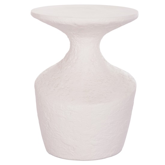 ΤΡΑΠΕΖΙ ΒΟΗΘΗΤΙΚΟ REBON HM18156.02S FIBER CEMENT ΣΕ ΛΕΥΚΟ--Φ27.5x50Υεκ.