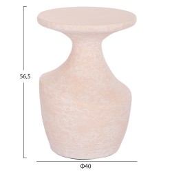 ΤΡΑΠΕΖΙ ΒΟΗΘΗΤΙΚΟ REBON HM18156.04L FIBER CEMENT ΣΕ ΣΟΜΟΝ--Φ40x56.5Υεκ.