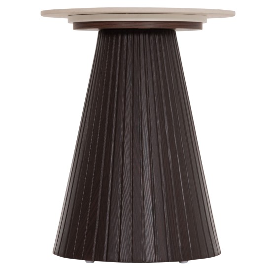 ΤΡΑΠΕΖΙ ΒΟΗΘΗΤΙΚΟ CATER HM18322 ΚΕΡΑΜΙΚΟ TOP ΟΨΗ ΤΡΑΒΕΡΤΙΝΑΣ-MDF ΒΑΣΗ Φ45x56Υεκ