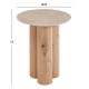 ΤΡΑΠΕΖΙ ΒΟΗΘΗΤΙΚΟ SILVA HM18444 ΚΕΡΑΜΙΚΟ TOP ΟΨΗ ΤΡΑΒΕΡΤΙΝΑΣ-MDF ΦΥΣΙΚΟ Φ45x55Υεκ.