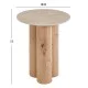 ΤΡΑΠΕΖΙ ΒΟΗΘΗΤΙΚΟ SILVA HM18444 ΚΕΡΑΜΙΚΟ TOP ΟΨΗ ΤΡΑΒΕΡΤΙΝΑΣ-MDF ΦΥΣΙΚΟ Φ45x55Υεκ.