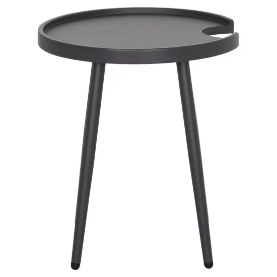 ΤΡΑΠΕΖΙ ΒΟΗΘΗΤΙΚΟ ΣΤΡΟΓΓΥΛΟ ΕΞ.ΧΩΡΟΥ TEROC HM6433.02 ΑΛΟΥΜΙΝΙΟ ΛΕΥΚΟ Φ47x53Υεκ