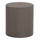ΤΡΑΠΕΖΙ ΒΟΗΘΗΤΙΚΟ FIBER CEMENT ΣΤΡΟΓΓΥΛΟ KYOKO HM6592.01 ΓΚΡΙ Φ40x43Υεκ.