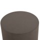 ΤΡΑΠΕΖΙ ΒΟΗΘΗΤΙΚΟ FIBER CEMENT ΣΤΡΟΓΓΥΛΟ KYOKO HM6592.01 ΓΚΡΙ Φ40x43Υεκ.