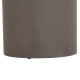 ΤΡΑΠΕΖΙ ΒΟΗΘΗΤΙΚΟ FIBER CEMENT ΣΤΡΟΓΓΥΛΟ KYOKO HM6592.01 ΓΚΡΙ Φ40x43Υεκ.