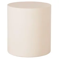 ΤΡΑΠΕΖΙ ΒΟΗΘΗΤΙΚΟ FIBER CEMENT ΣΤΡΟΓΓΥΛΟ KYOKO HM6592.02 ΜΠΕΖ Φ40x43Υεκ.