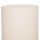 ΤΡΑΠΕΖΙ ΒΟΗΘΗΤΙΚΟ ΣΤΡΟΓΓΥΛΟ KYOKO HM6592.02 ΜΠΕΖ FIBER CEMENT Φ40x43Υεκ.