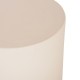 ΤΡΑΠΕΖΙ ΒΟΗΘΗΤΙΚΟ ΣΤΡΟΓΓΥΛΟ KYOKO HM6592.02 ΜΠΕΖ FIBER CEMENT Φ40x43Υεκ.
