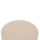 ΤΡΑΠΕΖΙ ΒΟΗΘΗΤΙΚΟ FIBER CEMENT ΣΤΡΟΓΓΥΛΟ KYOKO HM6592.02 ΜΠΕΖ Φ40x43Υεκ.