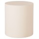 ΤΡΑΠΕΖΙ ΒΟΗΘΗΤΙΚΟ ΣΤΡΟΓΓΥΛΟ KYOKO HM6592.02 ΜΠΕΖ FIBER CEMENT Φ40x43Υεκ.