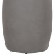 ΤΡΑΠΕΖΙ ΒΟΗΘΗΤΙΚΟ FIBER CEMENT ΣΤΡΟΓΓΥΛΟ HIKARI HM6593.01 ΓΚΡΙ Φ46x48Υεκ.