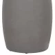 ΤΡΑΠΕΖΙ ΒΟΗΘΗΤΙΚΟ FIBER CEMENT ΣΤΡΟΓΓΥΛΟ HIKARI HM6593.01 ΓΚΡΙ Φ46x48Υεκ.