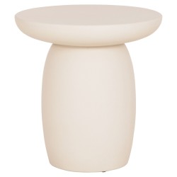 ΤΡΑΠΕΖΙ ΒΟΗΘΗΤΙΚΟ ΣΤΡΟΓΓΥΛΟ HIKARI HM6593.02 ΜΠΕΖ FIBER CEMENT Φ46x48Υεκ.