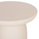 ΤΡΑΠΕΖΙ ΒΟΗΘΗΤΙΚΟ ΣΤΡΟΓΓΥΛΟ HIKARI HM6593.02 ΜΠΕΖ FIBER CEMENT Φ46x48Υεκ.