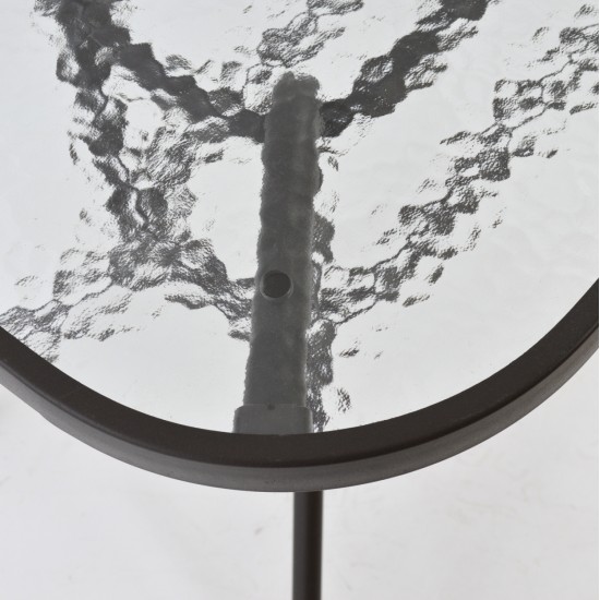 ΤΡΑΠΕΖΙ BRUNO 140Χ80Χ72Υεκ. ΚΑΦΕ ΜΕΤΑΛΛΙΚΟ ΜΕ ΓΥΑΛΙΝΗ ΕΠΙΦΑΝΕΙΑ HM5106.02