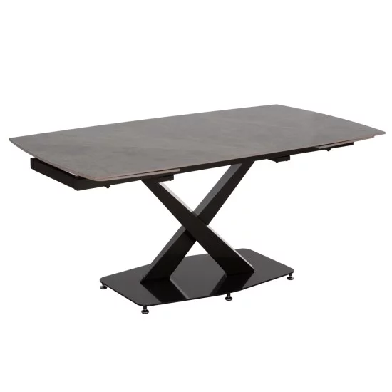 ΤΡΑΠΕΖΙ ΕΠΕΚΤΕΙΝΟΜΕΝΟ HOKU HM18410 ΚΕΡΑΜΙΚΟ TOP ΣΕ ΓΚΡΙ ΜΑΡΜΑΡΟ 165/240x90x75Υεκ.