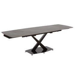 ΤΡΑΠΕΖΙ ΕΠΕΚΤΕΙΝΟΜΕΝΟ HOKU HM18410 ΚΕΡΑΜΙΚΟ TOP ΣΕ ΓΚΡΙ ΜΑΡΜΑΡΟ 165/240x90x75Υεκ.