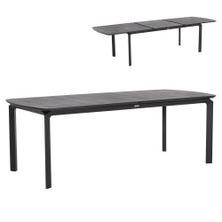 ΤΡΑΠΕΖΙ ΕΠΕΚΤΕΙΝΟΜΕΝΟ SYMPO HM6415.01 ΓΚΡΙ ΑΛΟΥΜΙΝΙΟ 220-300x100x75Υεκ