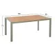 ΤΡΑΠΕΖΙ ΕΞΩΤ.ΧΩΡΟΥ GOYA HM6059.07 ΑΛΟΥΜΙΝΙΟ ΣE OLIVE GREEN & POLYWOOD 160X80Χ75Υεκ.