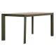 ΤΡΑΠΕΖΙ ΕΞΩΤ.ΧΩΡΟΥ GOYA HM6059.07 ΑΛΟΥΜΙΝΙΟ ΣE OLIVE GREEN & POLYWOOD 160X80Χ75Υεκ.