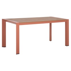 ΤΡΑΠΕΖΙ ΕΞΩΤ.ΧΩΡΟΥ GOYA HM6059.08 ΑΛΟΥΜΙΝΙΟ ΣE TERRACOTTA & POLYWOOD 160X80Χ75Υεκ.