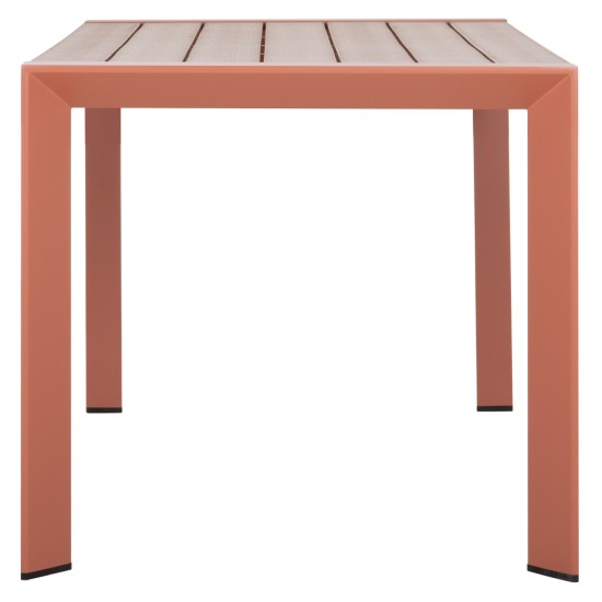 ΤΡΑΠΕΖΙ ΕΞΩΤ.ΧΩΡΟΥ GOYA HM6059.08 ΑΛΟΥΜΙΝΙΟ ΣE TERRACOTTA & POLYWOOD 160X80Χ75Υεκ.