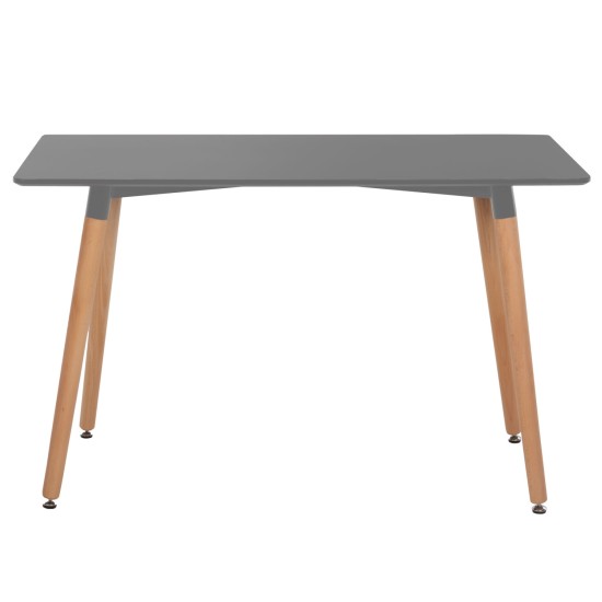 ΤΡΑΠΕΖΙ MINIMAL HM8581.02 ΑΝΟΙΧΤΟ ΓΚΡΙ MDF-ΠΟΔΙΑ ΟΞΙΑ ΣΕ ΦΥΣΙΚΟ ΧΡΩΜΑ- 120Χ60X74Υεκ.