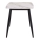 ΤΡΑΠΕΖΙ RAVEN HM9854.04 ΚΕΡΑΜΙΚΟ TOP ΜΕ ΟΨΗ ΜΑΡΜΑΡΟΥ τ.CALACATTA 120x70x73Υεκ.