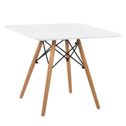 ΤΡΑΠΕΖΙ MINIMAL KID 60X60X51Yεκ. ΛΕΥΚΟ HM8452.01