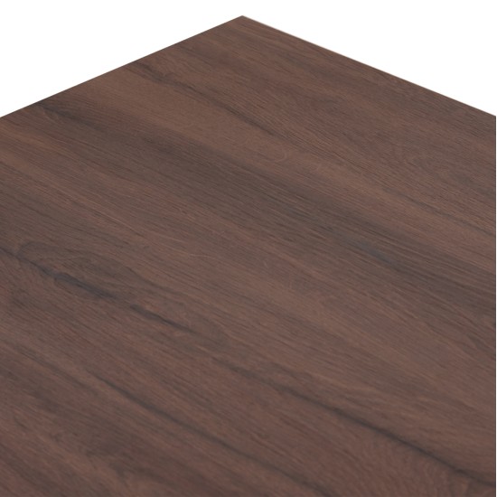 ΤΡΑΠΕΖΙ ΚΟΥΖΙΝΑΣ KELVIN HM2427.14 ΜΕΛΑΜΙΝΗ ΣΕ ΚΑΡΥΔΙ 80x80x77Υεκ.