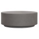 ΤΡΑΠΕΖΙ ΜΕΣΗΣ FIBER CEMENT ΣΤΡΟΓΓΥΛΟ KYOKO HM6579.01 ΓΚΡΙ Φ90x30Υεκ.
