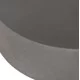 ΤΡΑΠΕΖΙ ΜΕΣΗΣ ΣΤΡΟΓΓΥΛΟ KYOKO HM6579.01 ΓΚΡΙ FIBER CEMENT Φ90x30Υεκ.