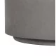 ΤΡΑΠΕΖΙ ΜΕΣΗΣ ΣΤΡΟΓΓΥΛΟ KYOKO HM6579.01 ΓΚΡΙ FIBER CEMENT Φ90x30Υεκ.