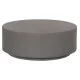 ΤΡΑΠΕΖΙ ΜΕΣΗΣ ΣΤΡΟΓΓΥΛΟ KYOKO HM6579.01 ΓΚΡΙ FIBER CEMENT Φ90x30Υεκ.