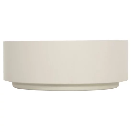 ΤΡΑΠΕΖΙ ΜΕΣΗΣ ΣΤΡΟΓΓΥΛΟ KYOKO HM6579.02 ΜΠΕΖ FIBER CEMENT Φ90x34Υεκ.