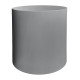 ΤΡΑΠΕΖΙ ΒΟΗΘΗΤΙΚΟ FIBER CEMENT ΣΤΡΟΓΓΥΛΟ KYOKO HM6592.01 ΓΚΡΙ Φ40x43Υεκ.
