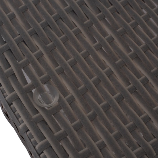ΤΡΑΠΕΖΙ ΜΕΤΑΛΛΙΚΟ MINSK RATTAN ΓΚΡΙ HM5507.01 150x90x75Υ εκ. ΤΡΑΠΕΖΙ ΜΕΤΑΛΛΙΚΟ MINSK RATTAN ΓΚΡΙ HM5507.01 150x90x75Υ εκ.