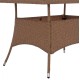 ΤΡΑΠΕΖΙ ΜΕΤΑΛΛΙΚΟ MILITARY RATTAN ΜΠΕΖ ΚΑΦΕ HM5141.32 120x70x75Υ εκ. ΤΡΑΠΕΖΙ ΜΕΤΑΛΛΙΚΟ MILITARY RATTAN ΜΠΕΖ ΚΑΦΕ HM5141.32 120x70x75Υ εκ.