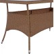 ΤΡΑΠΕΖΙ ΜΕΤΑΛΛΙΚΟ MINSK RATTAN ΜΠΕΖ ΚΑΦΕ HM5507.02 150x90x75 εκ. ΤΡΑΠΕΖΙ ΜΕΤΑΛΛΙΚΟ MINSK RATTAN ΜΠΕΖ ΚΑΦΕ HM5507.02 150x90x75 εκ.
