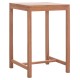 ΤΡΑΠΕΖΙ ΜΠΑΡ ΤΕΤΡΑΓΩΝΟ PRESSCOT HM18113 ΞΥΛΟ TEAK ΣΕ ΦΥΣΙΚΟ 70x70x105Υεκ.