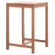 ΤΡΑΠΕΖΙ ΜΠΑΡ ΤΕΤΡΑΓΩΝΟ PRESSCOT HM18113 ΞΥΛΟ TEAK ΣΕ ΦΥΣΙΚΟ 70x70x105Υεκ.
