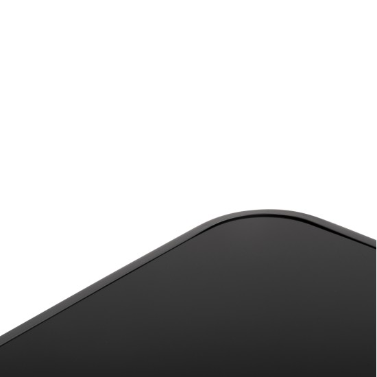 ΤΡΑΠΕΖΙ ΜΠΑΡ ΤΕΤΡΑΓΩΝΟ FIGGY HM6066.01 ΜΕΤΑΛΛΙΚΟ ΓΚΡΙ-ΓΥΑΛΙ ΑΣΦΑΛΕΙΑΣ 60x60x100Υεκ